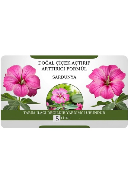 Doğal Çiçek Açtırıp Arttırıcı Formül(Sardunya) fiyatları
