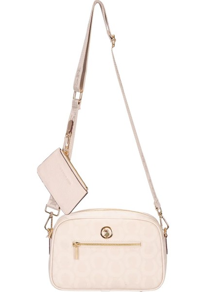 Ekru Kadın Omuz Çantası Us25159