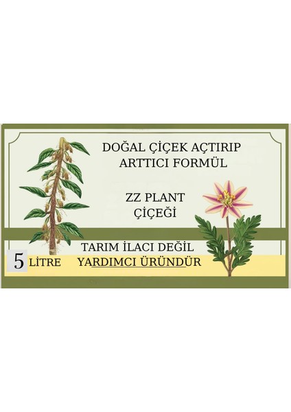 Doğal Çiçek Açtırıp Arttırıcı Formül(Zz Plant Çiçeği) fiyatları