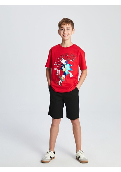 Lcw Kids Beli Lastikli Erkek Çocuk Şort (S5)
