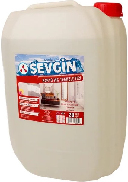 Banyo-Wc Temizleyici Sevgin 20 kg