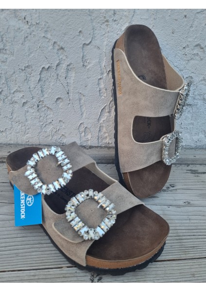 Taşlı Tokalı Bayan Terlik fiyatları