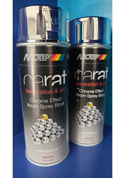 Carat Krom Efekt Sprey Boya