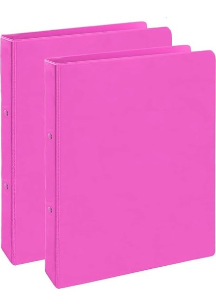 Pembe 2 Halkalı Klasör 2 Adet A5 Pvc Öğrenci ve Ofis Tipi Evrak Sunum Talebe Büro Klasörü Iç Cepli Otomatik Mekanizlı fiyatları