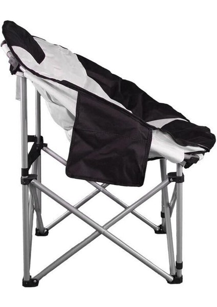 Moonchair Deluxe Katlanır Kamp Sandalyesi Siyah/Gri modelleri