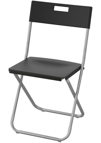 Katlanır Sandalye, Beyaz, Genişlik: 41 Cm Nlik: 45 Cm Yükseklik: 78 Cm