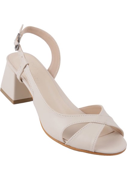 25BY25.958 Bej Cilt Stıletto Topuklu Ayakkabı fiyatları