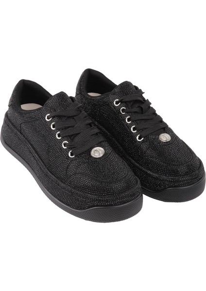 25Y451-10 Sıyah Sneaker Ayakkabı modelleri
