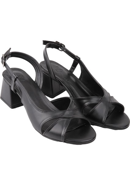 25BY25.958 Bej Cilt Stıletto Topuklu Ayakkabı modelleri