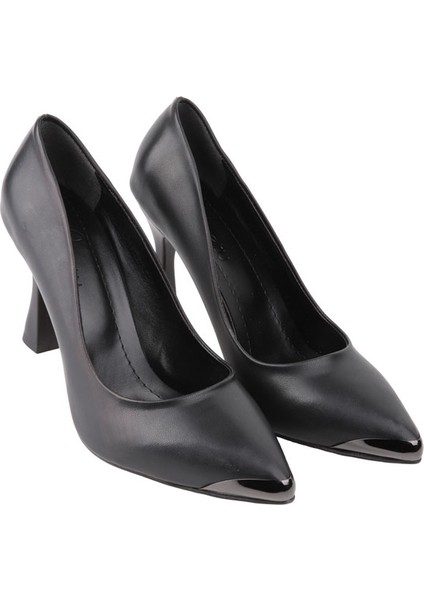 25BY119.1302 Bej Cılt Stıletto Topuklu Ayakkabı modelleri