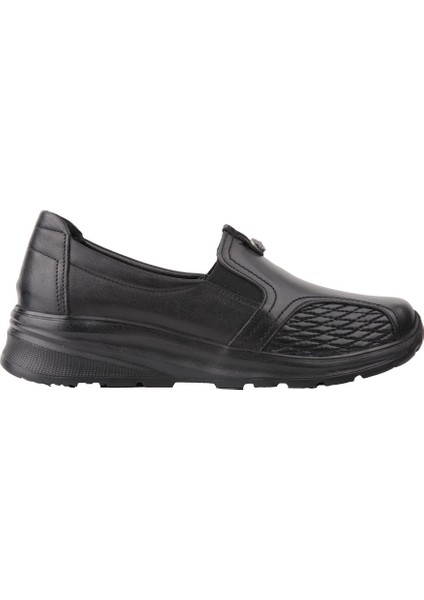 25BY144.042 Sıyah Gunluk Derı Ayakkabı