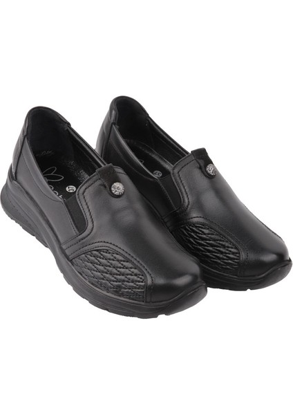 25BY144.042 Sıyah Gunluk Derı Ayakkabı modelleri