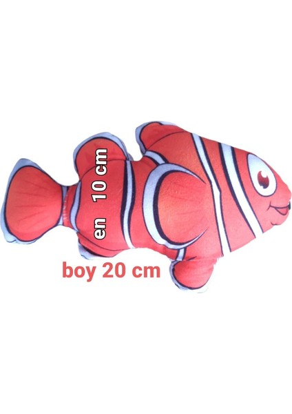 Luxury Turuncu Nemo Balık Kedi Oyuncağı 1 Adet