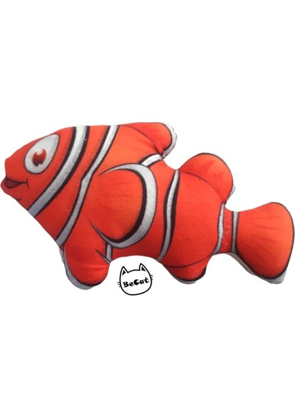 Luxury Turuncu Nemo Balık Kedi Oyuncağı 1 Adet