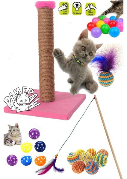 Luxury Kedi Tırmalama Tahtası Oyun Seti 1 Adet