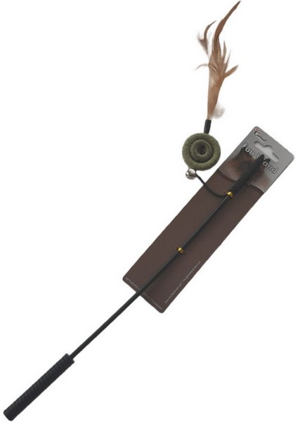 Luxury Kedi Oltası Halka Catnipli Tüylü 50 cm 476123 1 Adet