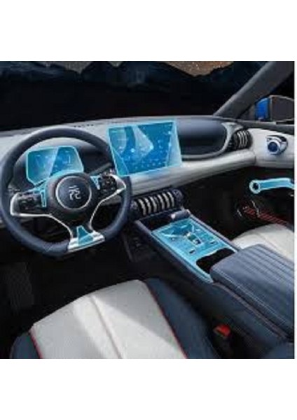 Byd Atto 3 2022 2025 Nano Tpu Koruma Multımedya Paneli Gösterge Tablosu Anakonsol 3 Lü Takım