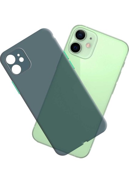 Apple iPhone 12 Uyumlu Ultra Ince Zar Telefon Kılıfı
