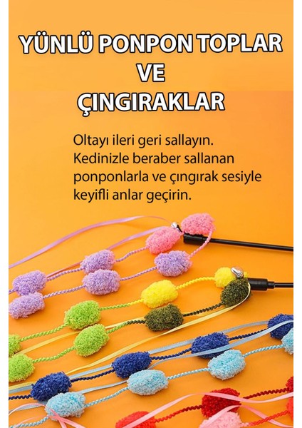 Luxury Kedi Oyun Oltası 1 Adet Evcil Hayvan Eğitim Olta Oyuncağı Kedi Köpek Eğlenceli Aktivite Oltası 1 Adet indirimleri