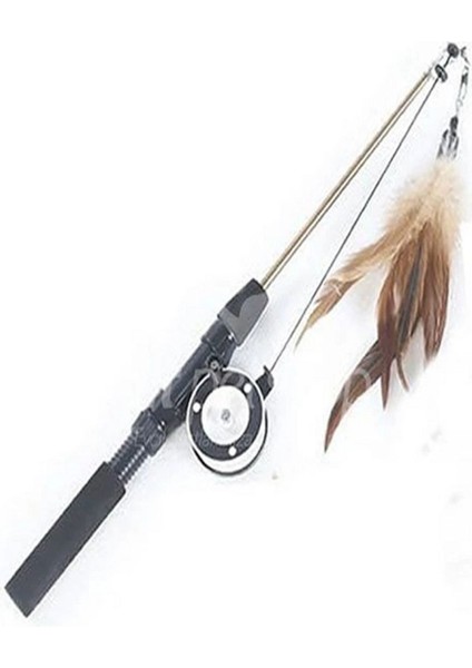 Luxury Makaralı Kedi Oltası 43CM 1 Adet