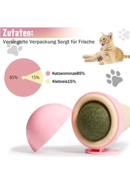 Luxury Dondurma Şeklinde Kedi Otu Nanesi 1 Adet