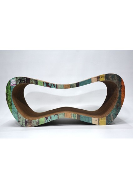 Luxury Kedi Tırmalama Kanepesi – Karton Kedi Tırmalama – Yatay Tırmalama - Large (59X24X26 Cm) 1 Adet
