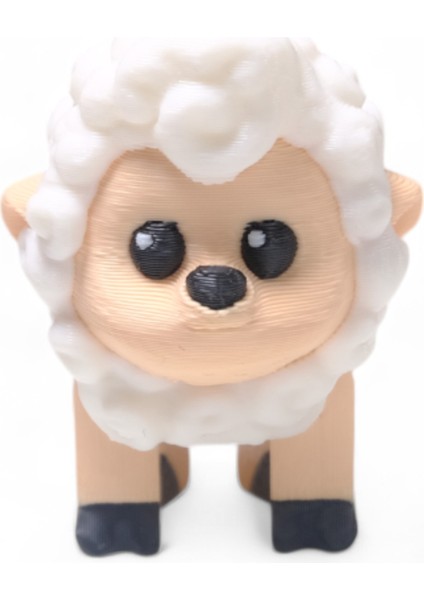 Hareketli Mini Kuzu Figür