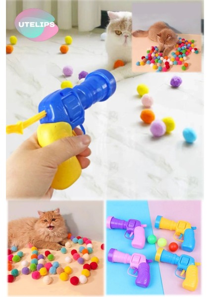 Luxury Kedi Mini Ponpon Oyunları Streç Peluş Top Oyuncaklar Kedi Malzemeleri Evcil Hayvan Oyuncağı 20 Toplu 1 Adet modelleri