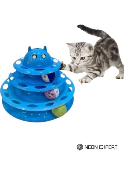 Luxury 3 Katlı Kedi Oyuncağı 1 Adet