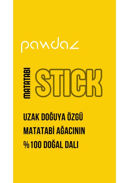 Luxury Matatabi - Stick (Kalın - 3'lü) Diş Temizlemeye ve Gidermeye Yardımcı Doğal Oyuncak 1 Adet fiyatları