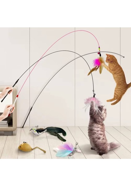 Luxury Kedi Oltası Tüylü Ithal 1 Adet