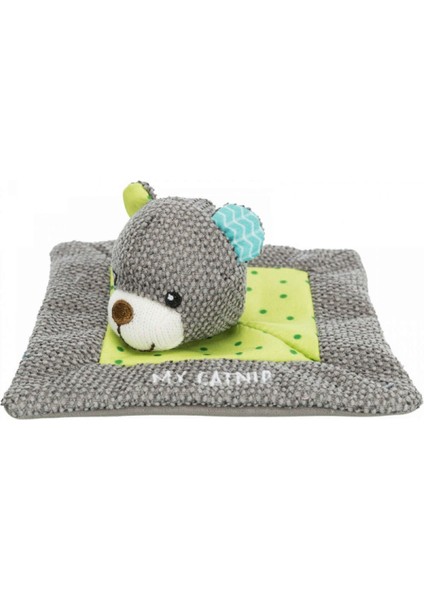 Luxury Catnipli Kumaş Ayı Yavru Kedi Oyuncağı 13X13 cm 1 Adet