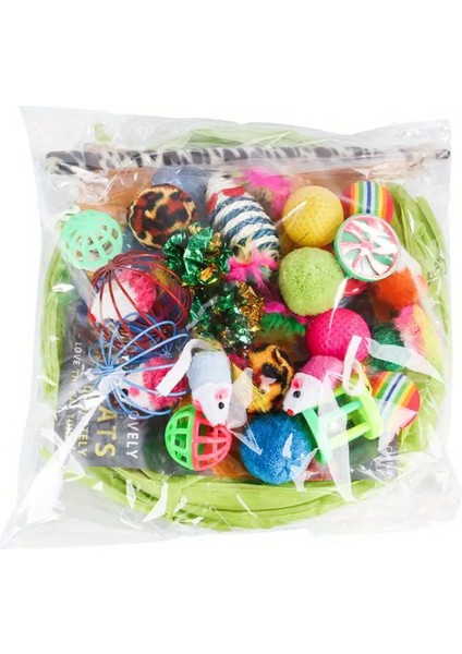 L 15 Parça Mega Karışık Paket Kedi Oyuncakları 1 Adet indirimleri