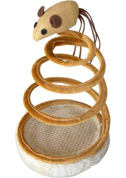 Luxury Yaylı Peluş Fare Kedi Oyuncağı 14X24 1 Adet