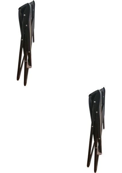 2 Adet Kamp Sandalyesi Katlanır Sandalye Piknik Sandalyesi Plaj Sandalyesi