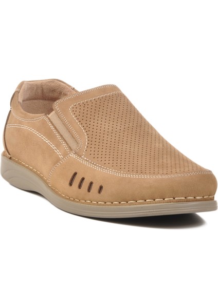 Toprak Nubuk Deri Ortopedik Erkek Casual Ayakkabı 2Y1057 M modelleri