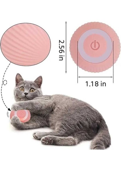 Luxury Hareketli Kedi Topu, Interaktif Kedi Topu 1 Adet