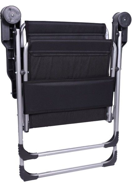 140 Kg Taşima Kapasiteli 2'Li Lüks Bardaklıklı Kamp & Piknik Sandalyesi