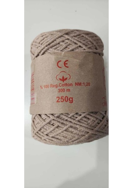 Çanta Şapka Yazlık Elbise Yapmak Için Pamuk Makrome Ipliği 250GR 300M