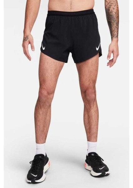 Dri Fit Adv Aeroswift Brief Lined 4 Inch Short Erkek 4 Cepli Koşu Şortu Siyah