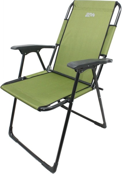 Kamp Sandalyesi Standart Kollu Yeşil