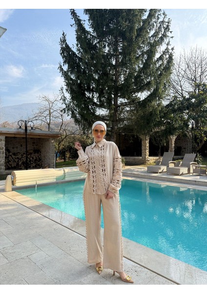 Luna Fistolu Keten Takım