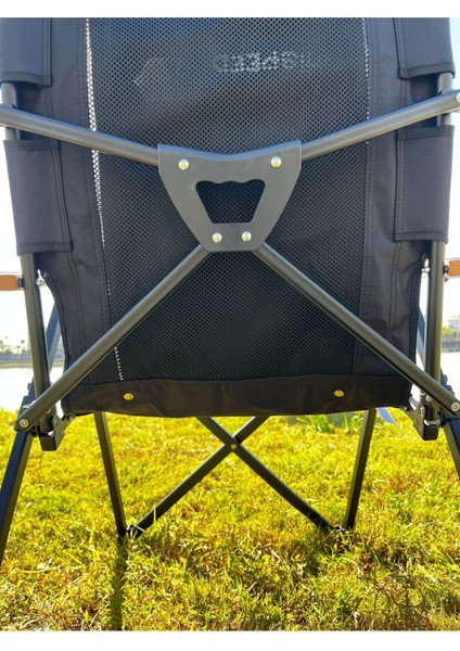 Hispeed Katlanır Modern Ve Ergonomik Balkon Teras Ve Kamp Sandalyesi Siyah Taşıma Çantalı fırsatları