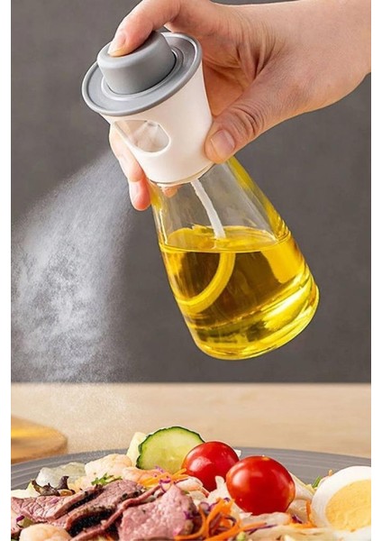 220 ml Cam Sprey Şişe Spreyli Zeytinyağı Şişesi Barbekü Sprey Şişesi Airfryer Tasarruflu Şişe