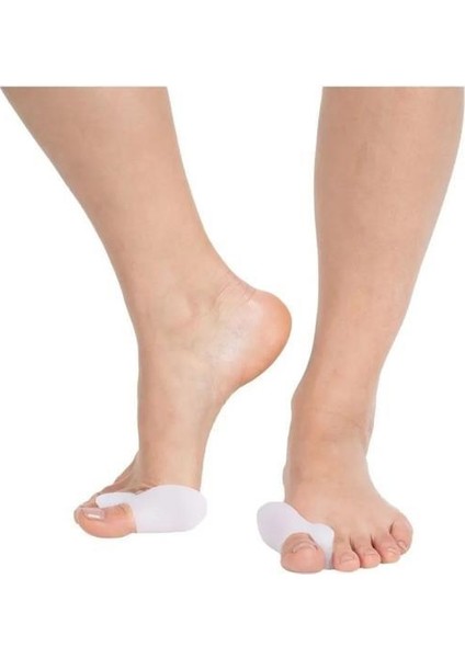 Silikon Makaralı Ayak Baş Parmak Kemik Bunyon Koruyucu Başparmak Bunion 1 Çift