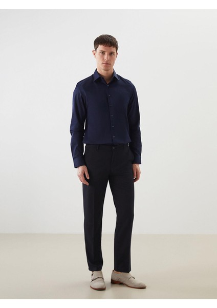 Lcwaıkıkı Formal Slim Fit Uzun Kollu Gabardin Erkek Gömlek (S5) fiyatları