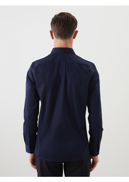 Lcwaıkıkı Formal Slim Fit Uzun Kollu Gabardin Erkek Gömlek (S5) fırsatları