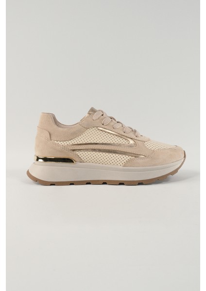 Rosalind Haki Süet Deri Kadın Sneakers, Deri, Günlük Ayakkabı, Spor Ayakkabı 24049