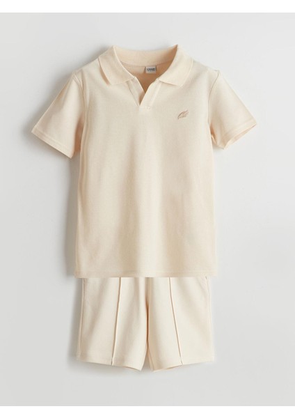 Lcw Kids Polo Yaka Erkek Çocuk Tişört ve Şort (S5)