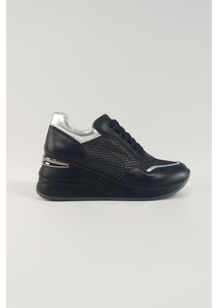 Vivienne Bej Deri Kadın Sneakers, Deri, Günlük Ayakkabı, Spor Ayakkabı 24223